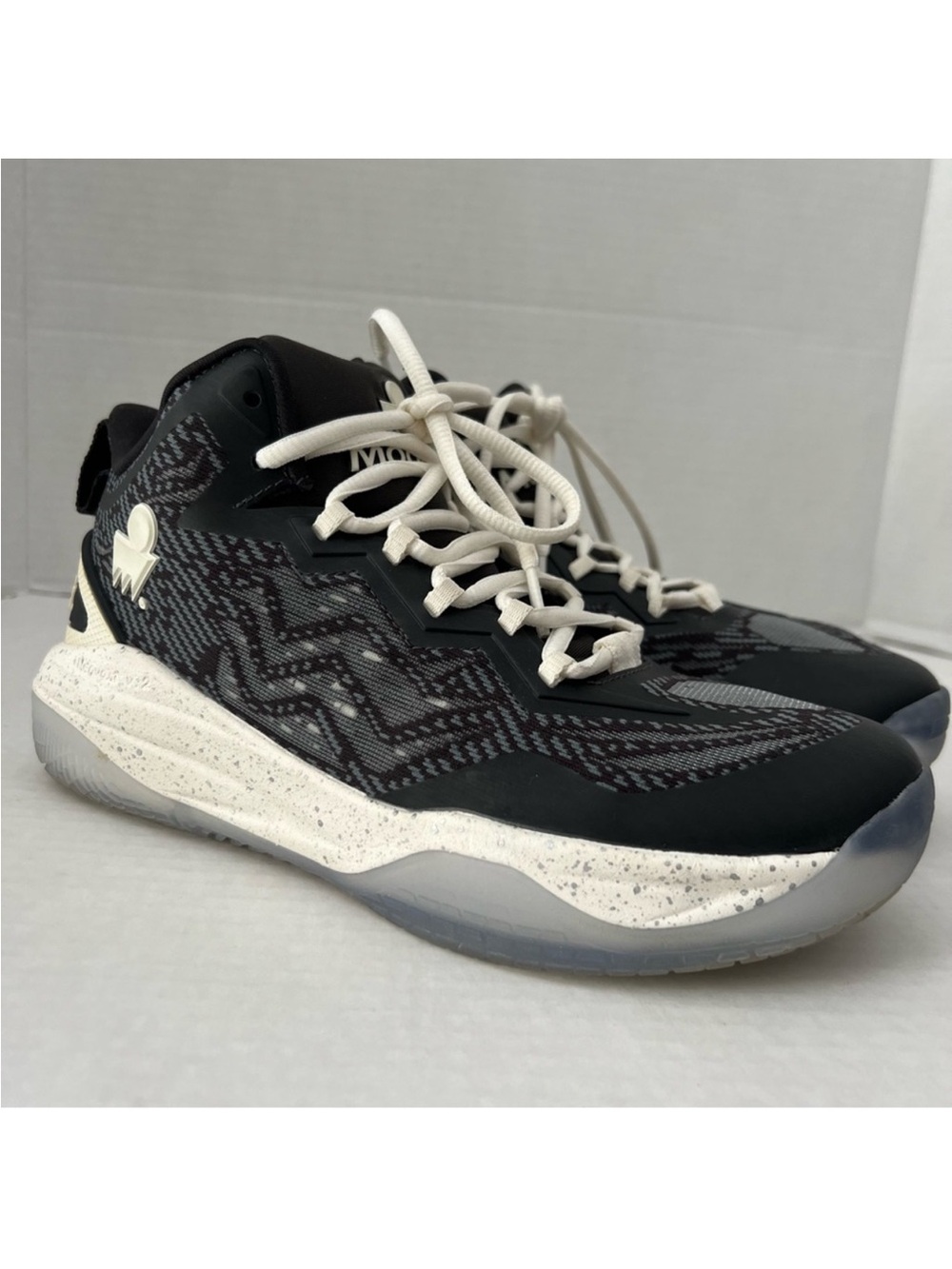 Moolah Neovolt PRO V2 Women’s Size 6 Basketball Shoes Black/White EUC BTS